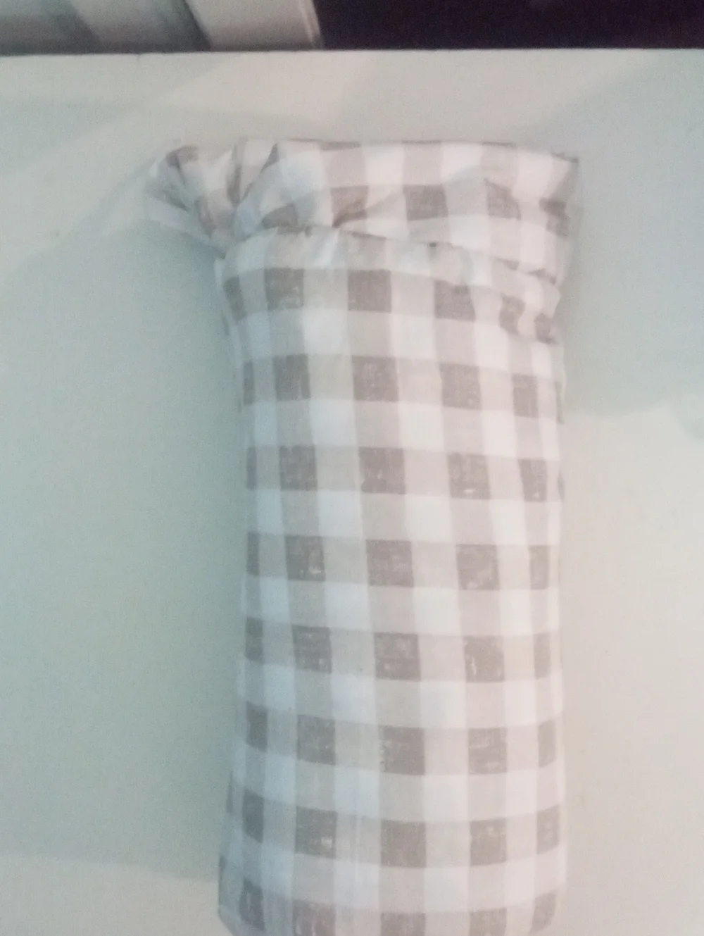 Neutral Checkered Sheet Set Full/Queen New NWT $80 Damaged Packaging